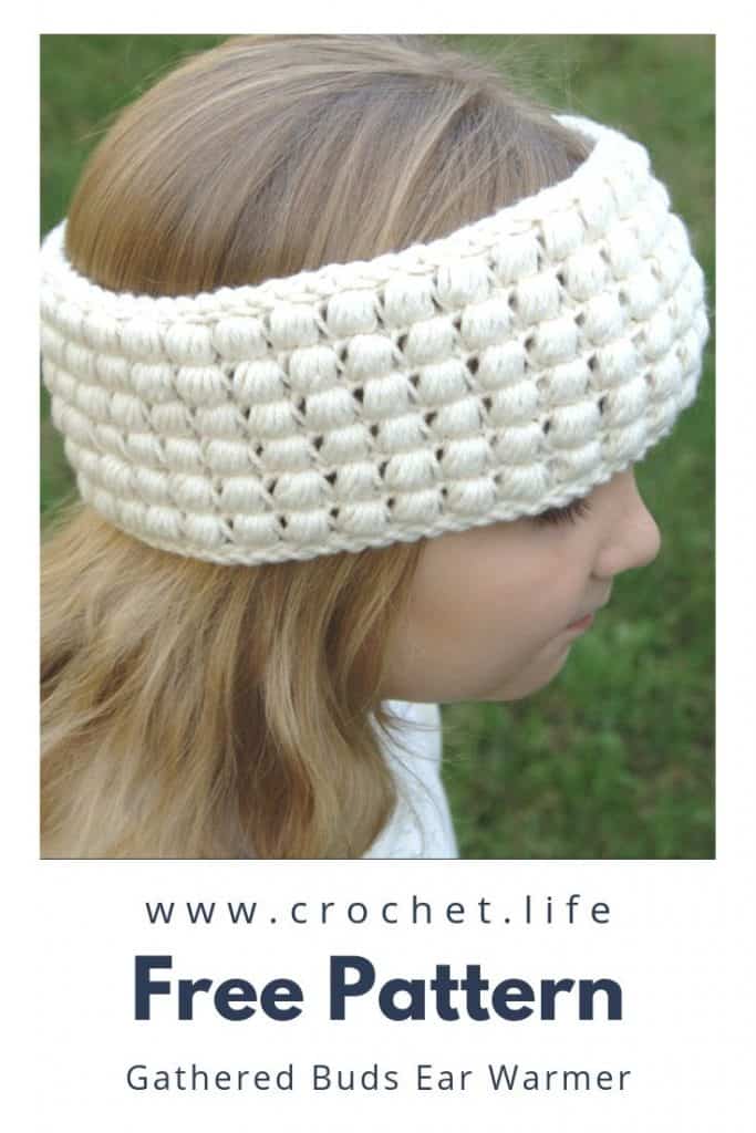 Simple Puff Stitch Crochet Headband Pattern